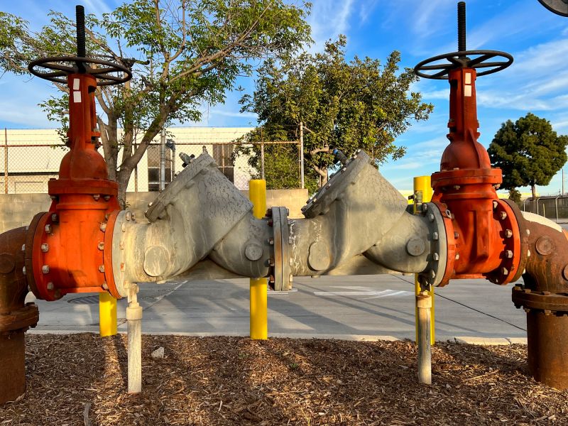 Backflow Plumbing Replacement detail